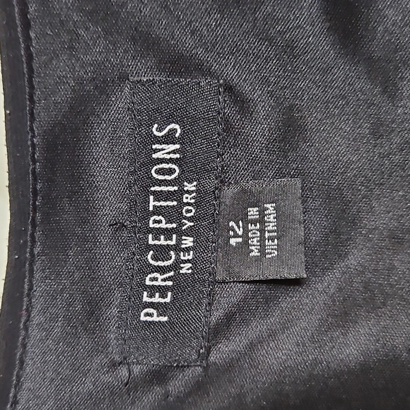 Sleeveless Floral Dress With Jeweled Neckline Size 12 - Picture 5 of 5